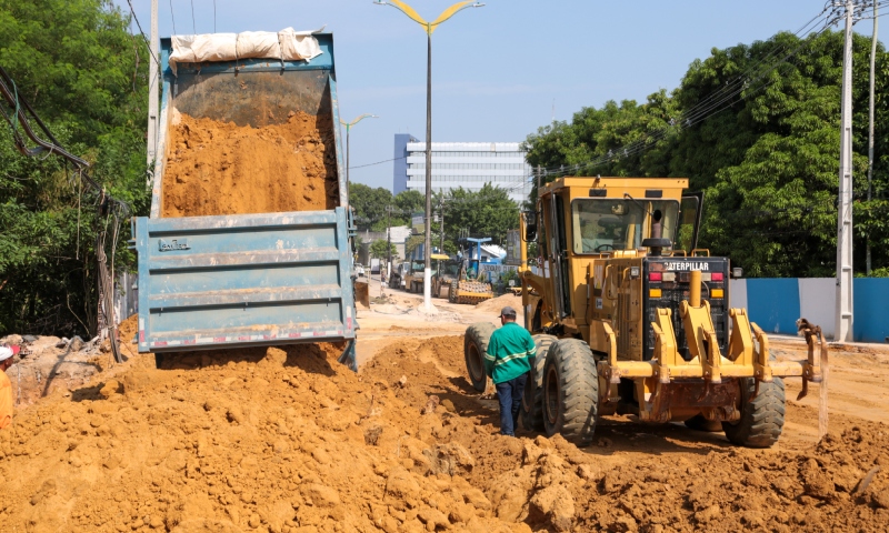 Trânsito será liberado na Avenida Mário Ypiranga Monteiro nesta segunda-feira à tarde (18)