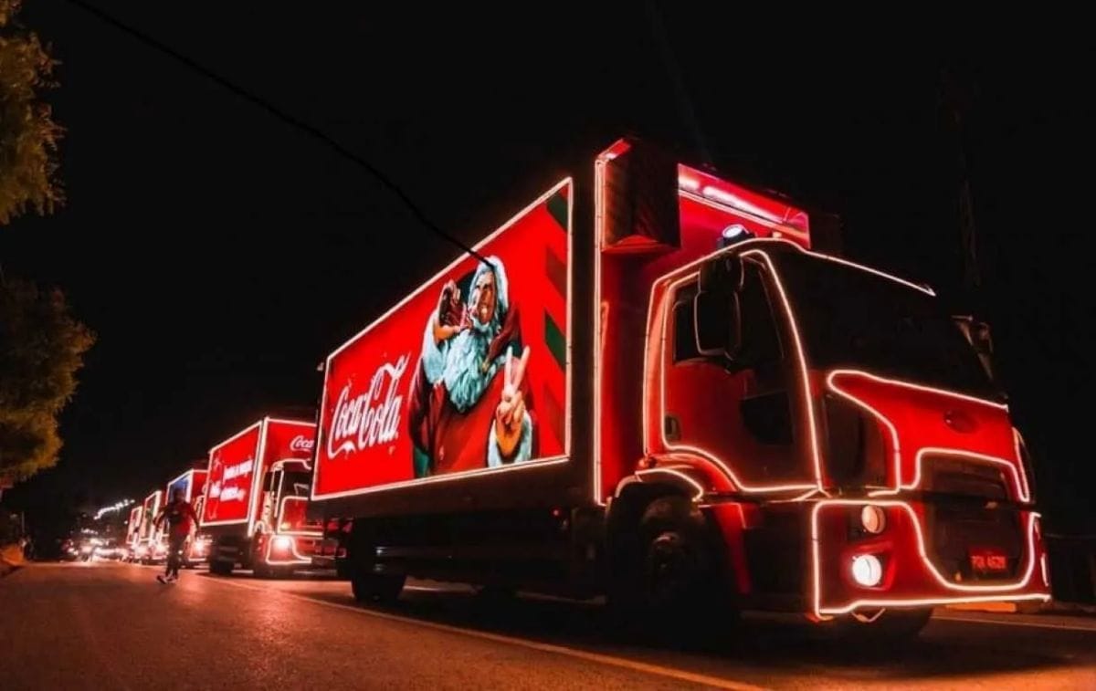 Chegada da Caravana de Natal da Coca-Cola em Manaus: veja as datas e locais