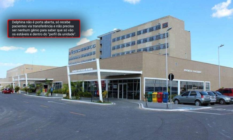 Discussão nas redes sociais: Eficiência do Delphina Aziz em comparação com outros hospitais do Amazonas é colocada em dúvida