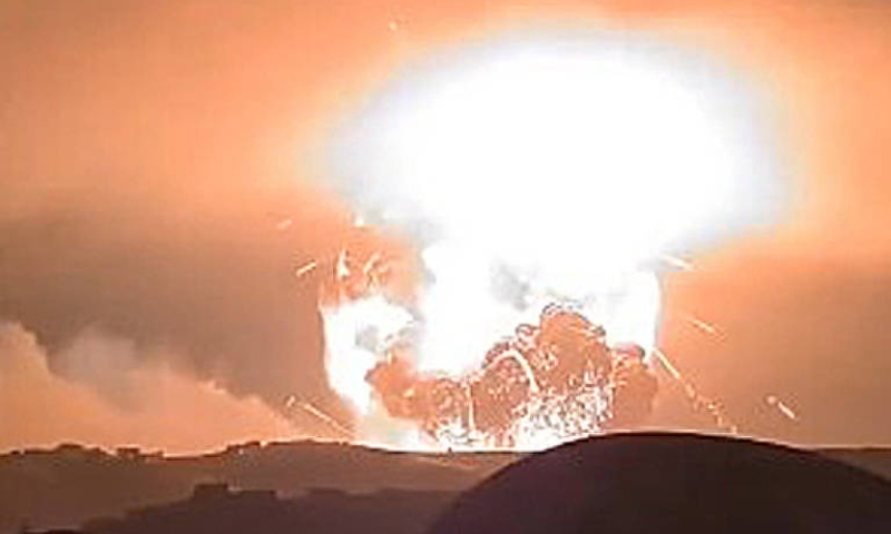 Explosão massiva na Síria após ataque israelense; assista ao vídeo