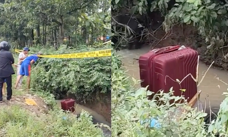 Comunidade em choque ao encontrar vizinha desaparecida dentro de mala vermelha; confira o vídeo