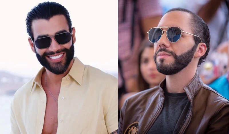 “Quase gêmeos!”: internautas comparam Gusttavo Lima ao presidente Bukele de El Salvador