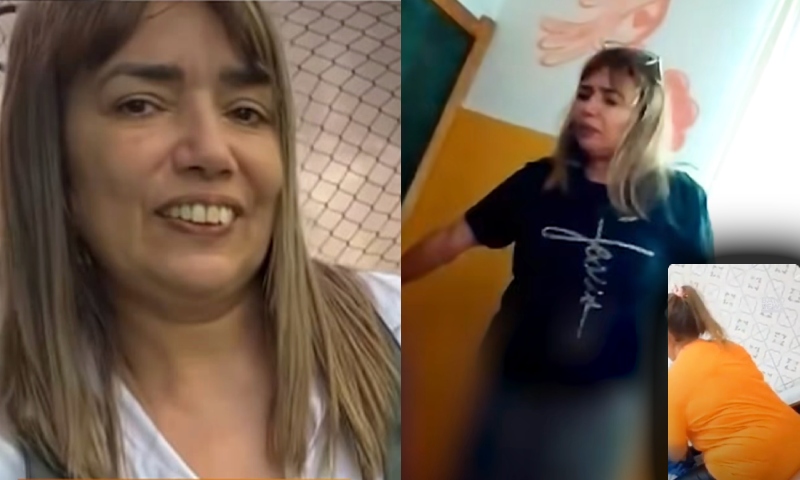 Descubra a identidade da proprietária da creche flagrada agredindo criança de 2 anos; assista ao vídeo