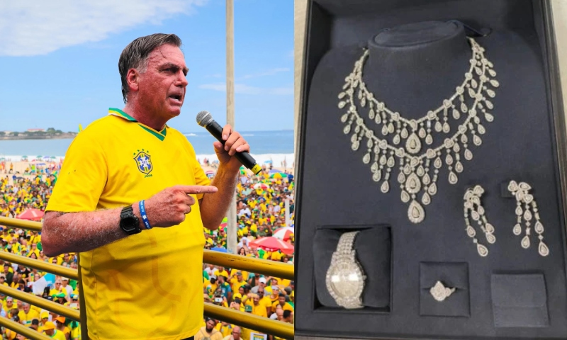 “Bolsonaro Declara Fim da ‘História das Joias’ Após Decisão do TCU sobre Joias Sauditas”
