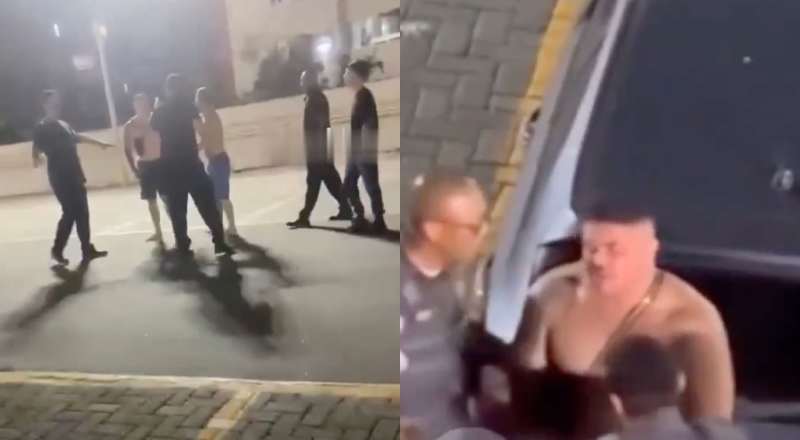 Soldado da PM é filmado agredindo a companheira e colegas de farda: entenda o caso.