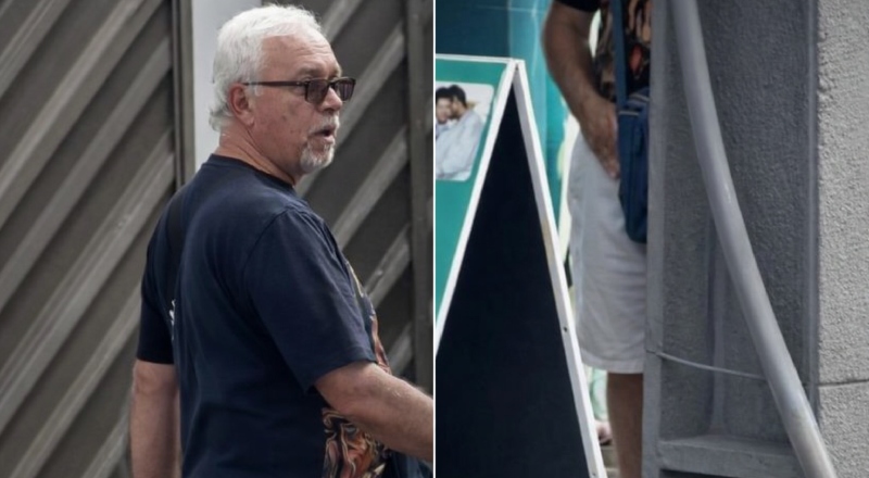 Velho tarado: idoso flagrado se masturbando em Manaus