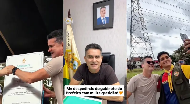 Último domingo de David Almeida como prefeito de Manaus: obras e despedidas