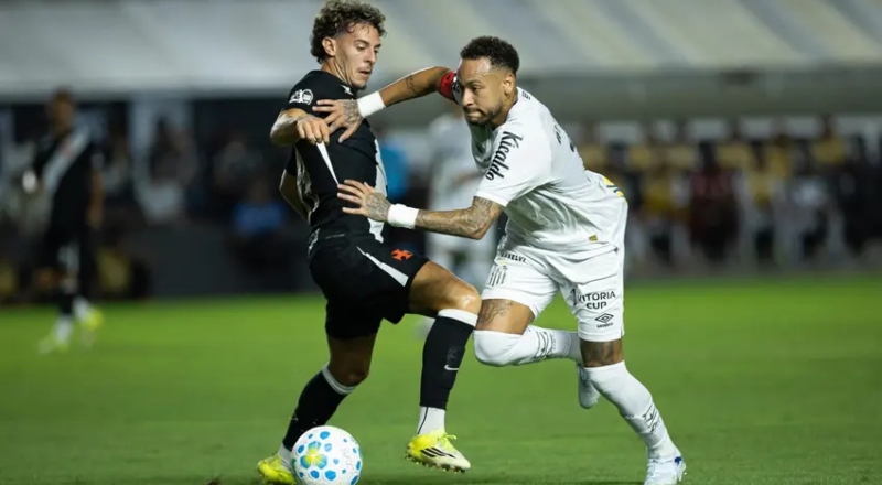 Brasileirão: Santos e Corinthians em duelo chave com Neymar