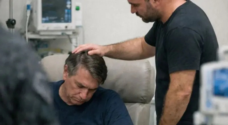 Carlos diz que Bolsonaro está “apagado” e com baixa saúde