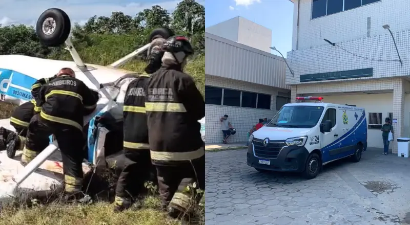 Segunda vítima: aluno morre após queda de avião em Manaus