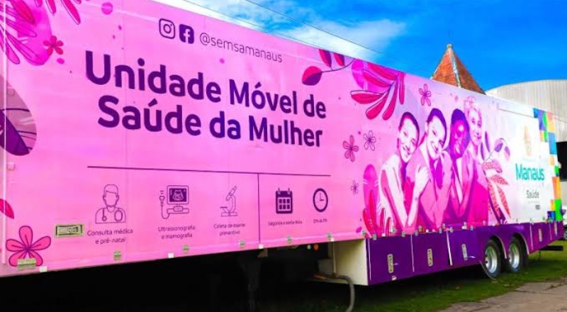 Saúde da Mulher: novas unidades móveis atendem Manaus a partir de hoje