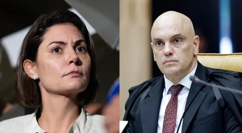 Michelle deve se reunir com Moraes sobre a prisão domiciliar de Bolsonaro