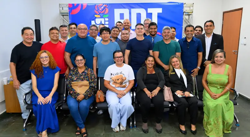 David Almeida reúne nominata do PDT e fortalece sua candidatura