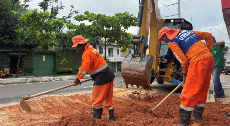 Prefeitura de Manaus reforça drenagem e previne alagamentos na zona Sul