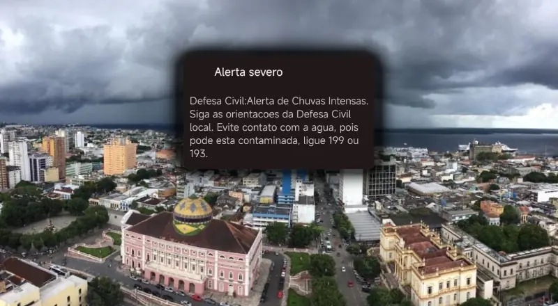 Defesa Civil alerta para chuvas intensas em Manaus: prepare-se!