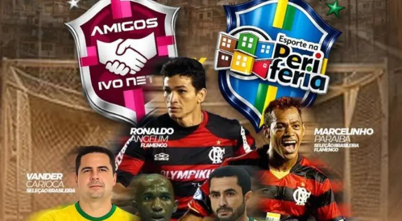 Ídolos do futebol nacional desembarcam em Manaus para um evento inédito