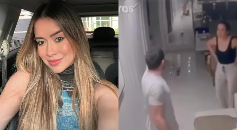 Vídeo mostra influenciadora Laís Albano agredindo o marido