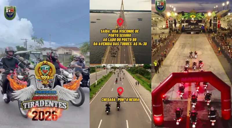 “Atenção, Motoqueiros!”: Participe do 5º Motofest em Manaus