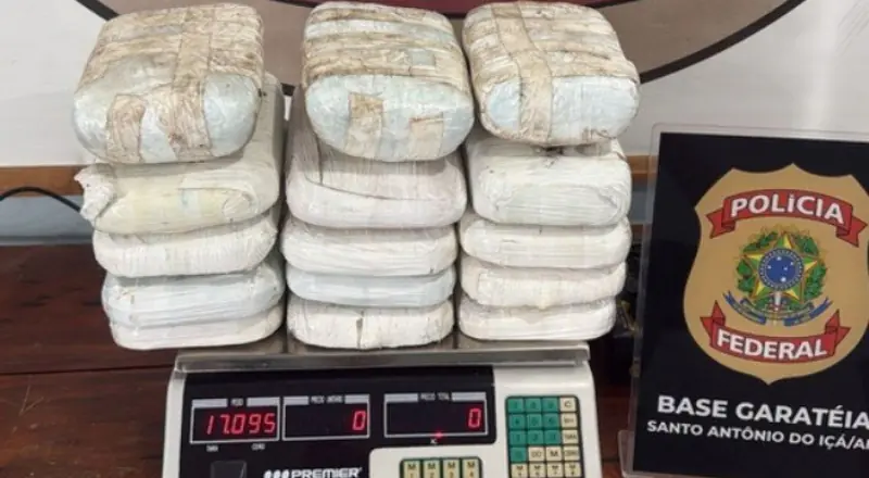 Polícia Federal apreende grande carga de drogas a caminho de Manaus