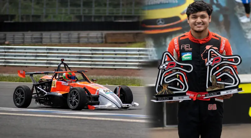 Piloto de Manaus brilha no Campeonato Paulista de F1600