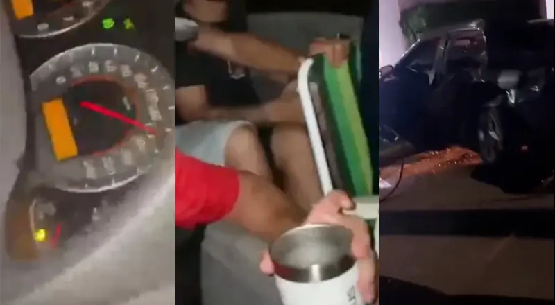 Bonde do Caixão Fechado: acidente a 140 km/h com funkeiros