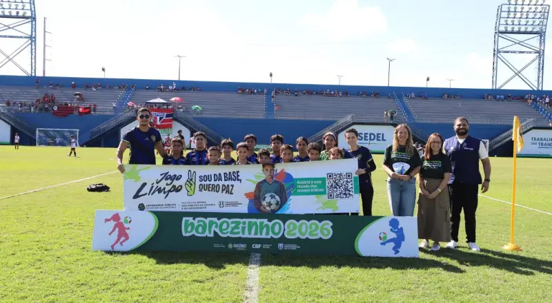 DPE-AM e FAF lançam campanha contra violência no futebol base