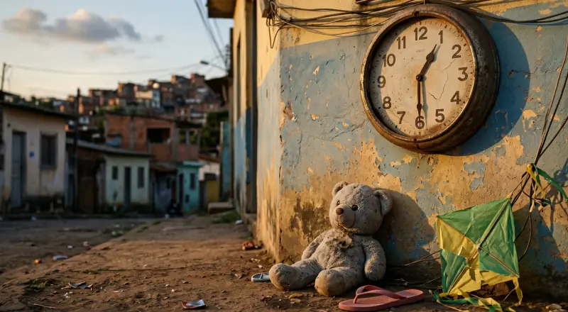 O relógio da violência: a realidade do abuso infantil no Brasil