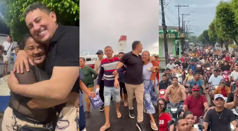 Simão Peixoto participa de comemorações do Dia do Trabalhador em Borba