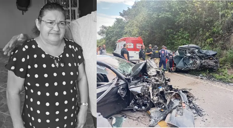 Saiba quem é a mulher que morreu em acidente na BR-174