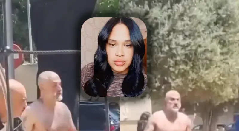 Vídeo mostra homem passeando ‘banhado de sangue’ após crime brutal