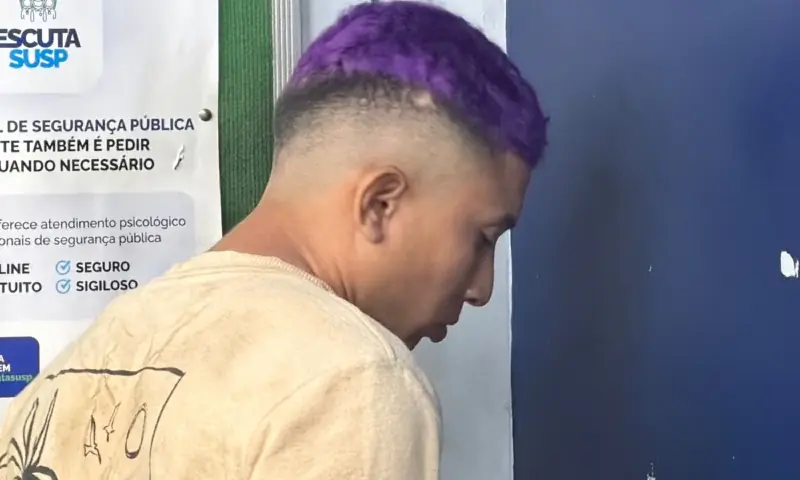 Vulgo “Violetto” é preso com drogas no São Jorge e investigado