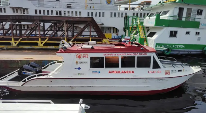 Bandidos furtam 'Ambulancha' do Samu, afetando atendimentos ribeirinhos