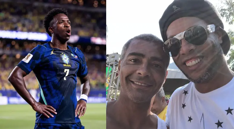 Vini Jr iguala participações em gols de Ronaldinho e Romário
