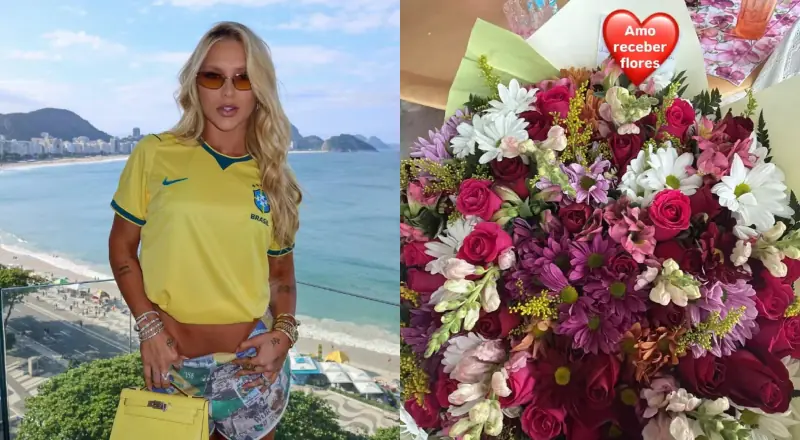 Virginia Fonseca recebe flores de admirador secreto e gera rumores