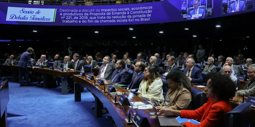 Empresários se mobilizam para barrar a PEC 6×1 no Senado hoje