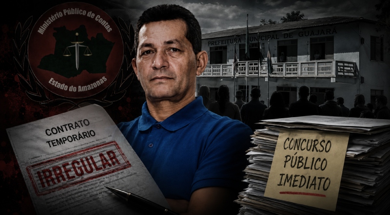 A casa caiu para Adaildo Melo: Exigência de concurso público em Guajará