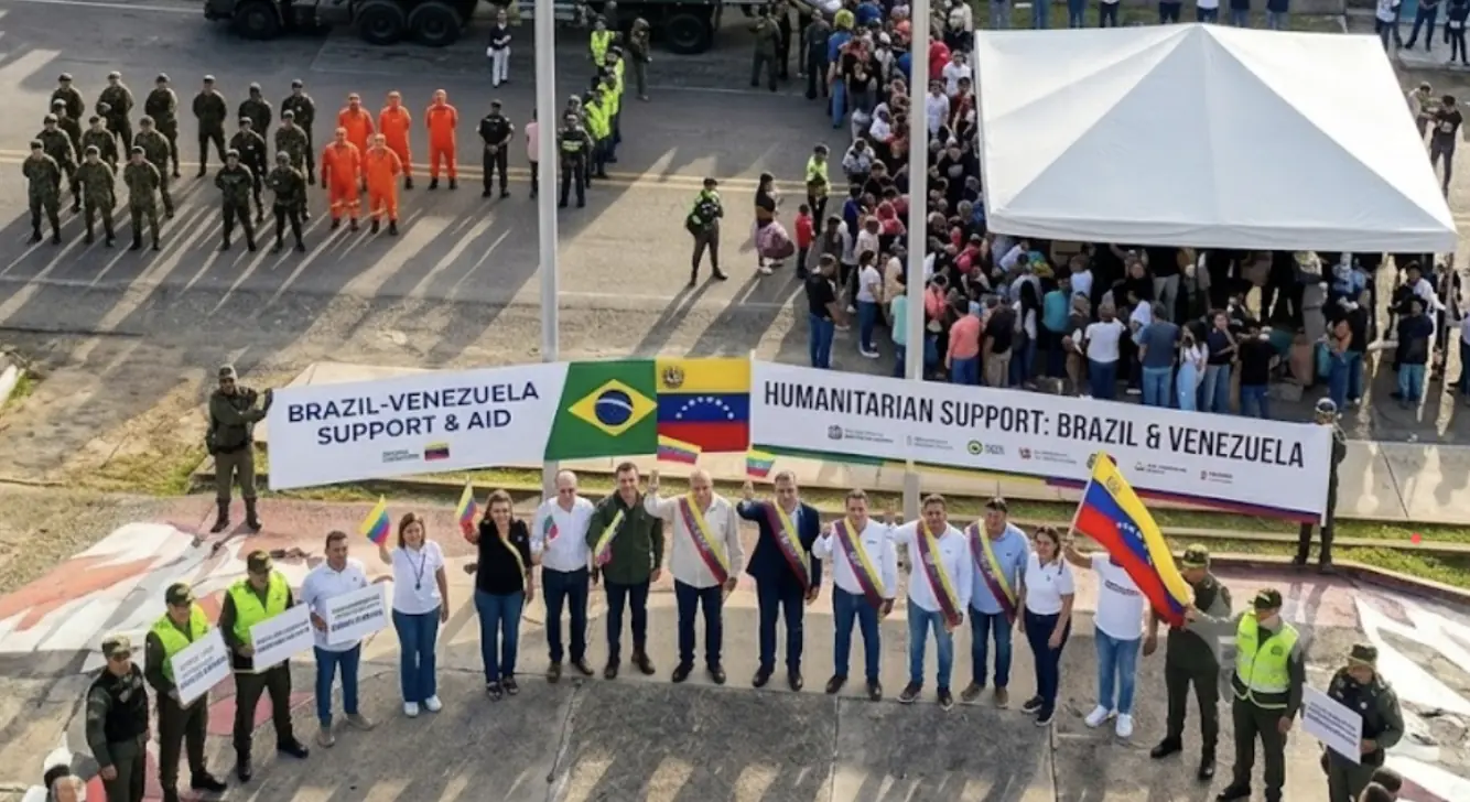Ajuda enviada por Manaus já chega à Venezuela e salva vidas