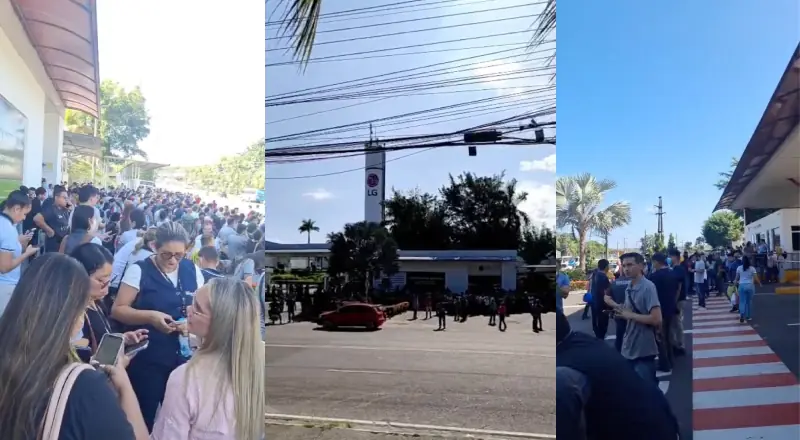 O gás ainda tá forte! Funcionários retornam para casa em Manaus