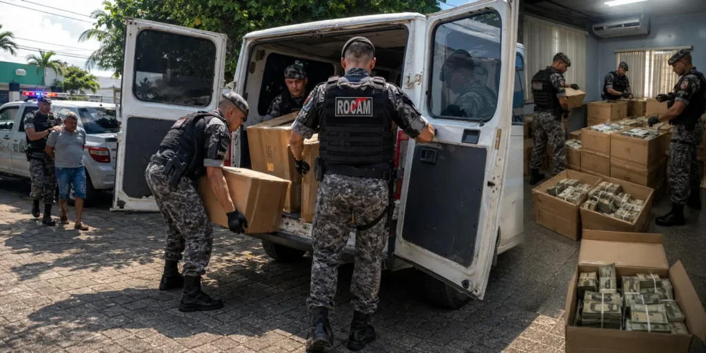 Rocam intercepta van e prende dois homens com maconha na AM-010