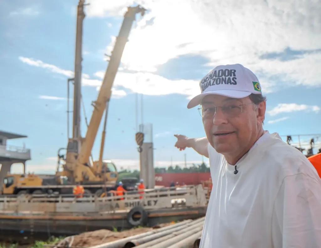 Eduardo Braga comemora decisão do STJ e avança obras da Ponte do Abial