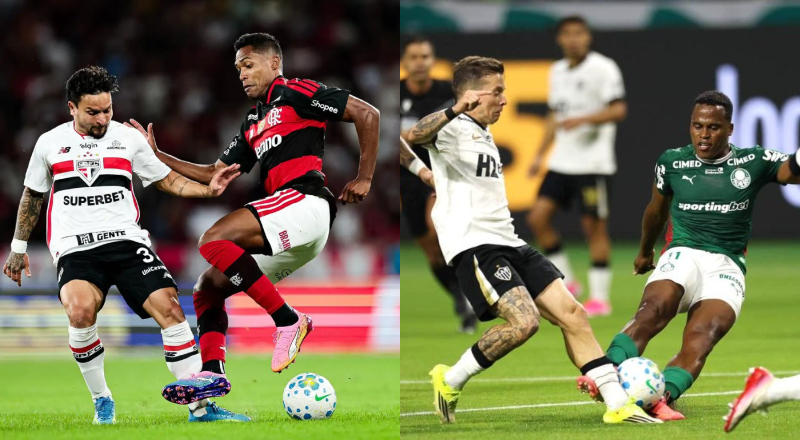 Brasileirão: São Paulo segura o Flamengo e Palmeiras decepciona