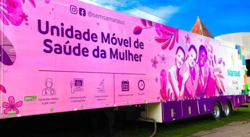 Unidades Móveis de Saúde da Mulher em Novos Endereços em Manaus