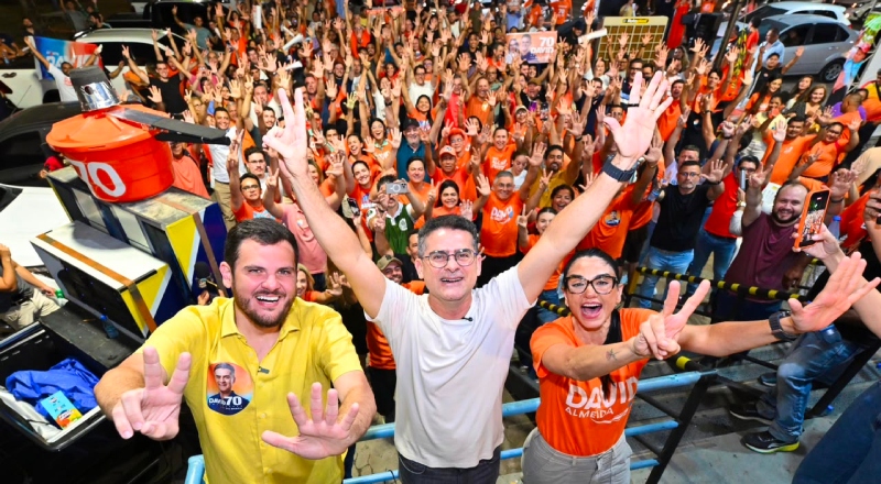 David Almeida abre campanha ao Governo do Amazonas com sucesso