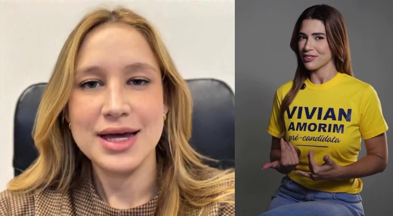 "Parece bio no Tinder, não currículo": Crítica à campanha de Vivian Amorim