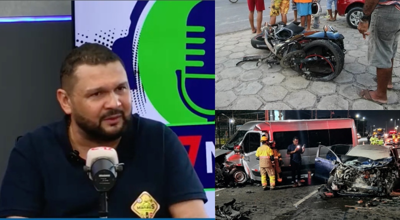 Zonas Leste e Norte ceifam vidas no trânsito de Manaus