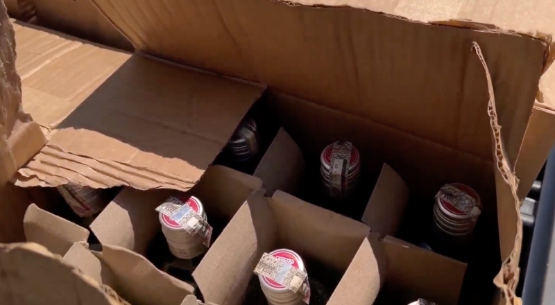 A festa ia ser boa: polícia apreende bebidas no Dom Pedro