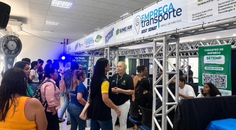 Mais de 730 vagas de emprego em feira gratuita em Manaus