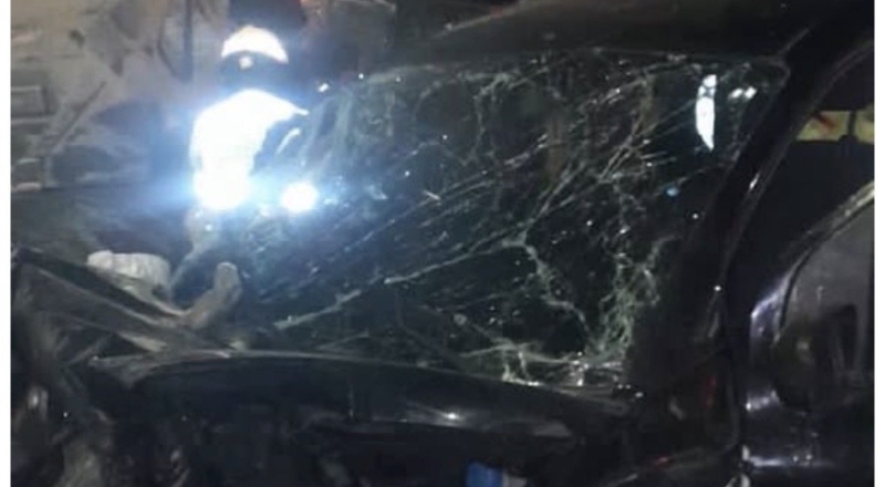 Durante a madrugada: Acidente no Distrito Industrial 2 feriu 4