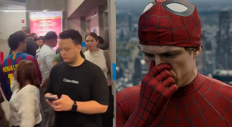 'O peidão da vizinhança': sessão do filme do Homem-Aranha evacuada