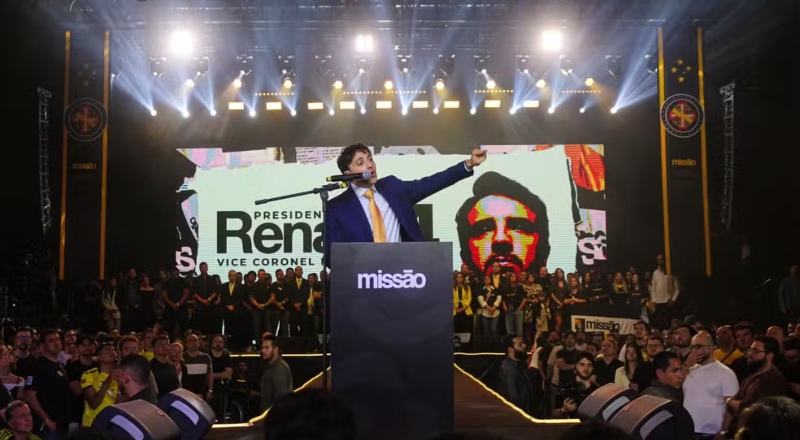 Eleições 2026: Renan Santos é lançado como candidato à Presidência